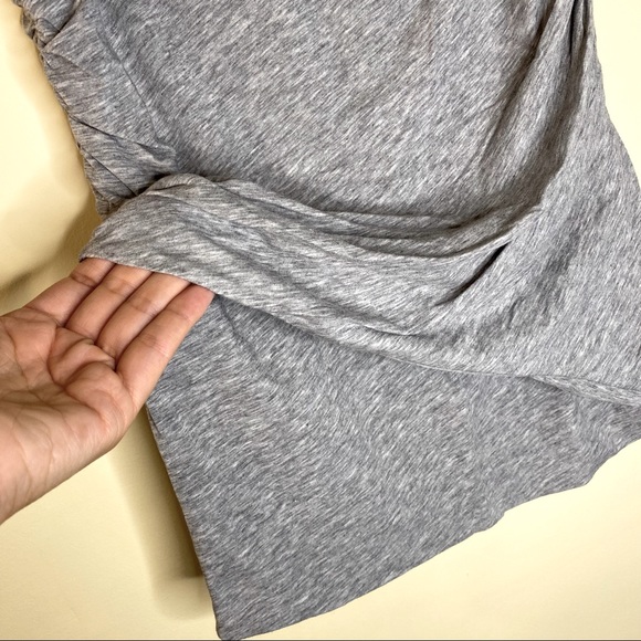 NWT SPLENDID Gray Shirred Mini Skirt Sz XS - Picture 4 of 10